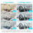 8" Commercial Selectable CCT New Construction LED Canless Recessed Lighting Kit
