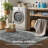 Bohemian Vintage Floral Carpet, Machine Washable, Indoor Non-Slip Carpet-1532381925