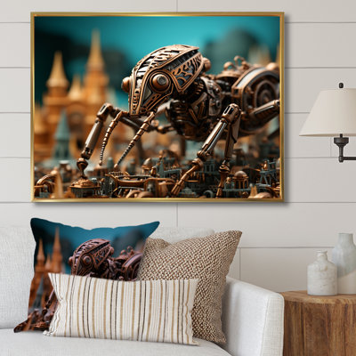 " Steampunk Excavators Bronze Ants "