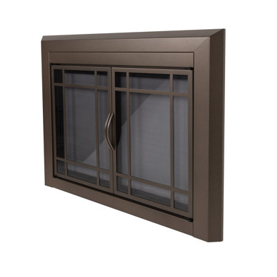 Ghalib Cabinet Steel Fireplace Door