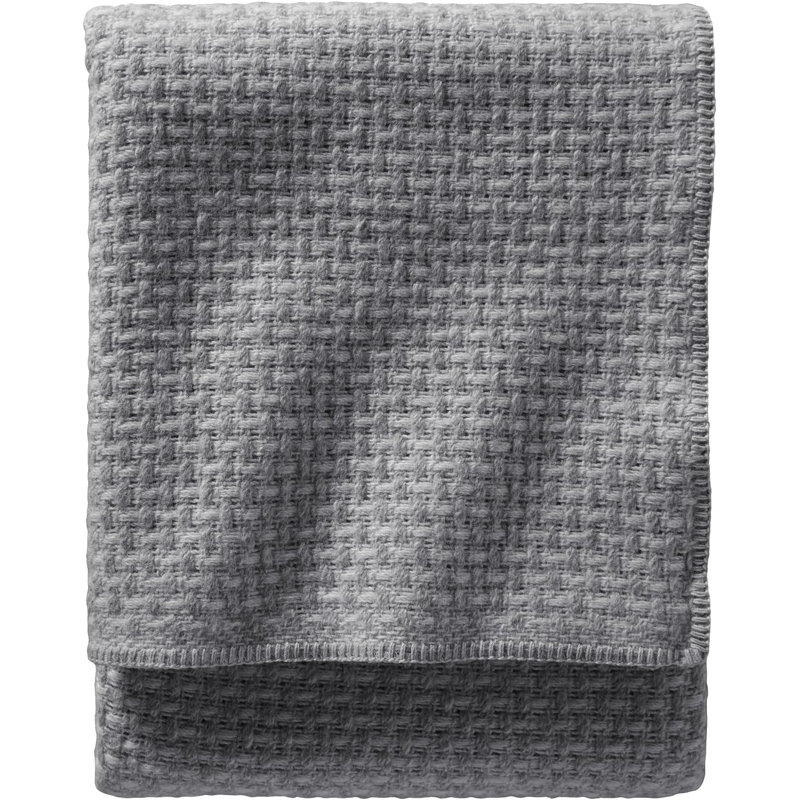 Pendleton Lattice Weave Slate Twin Blanket