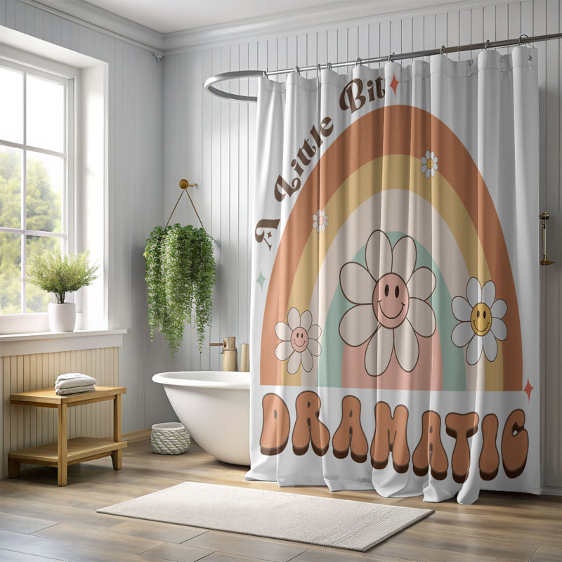 Tarn Shower Curtain, H 74 po x l 71 po