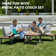 Lovene 5 - Person Modular Patio Conversation Sets with Cushions