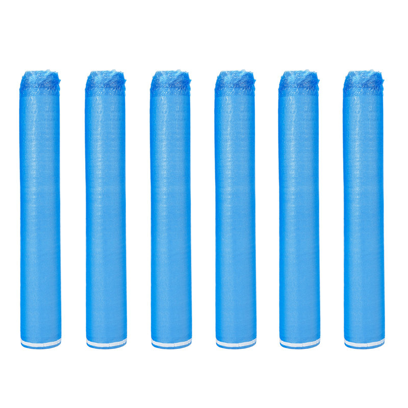 Floor Underlayment 600 sq ft 2mm 3-in-1 Vapor Barrier for Laminate Blue