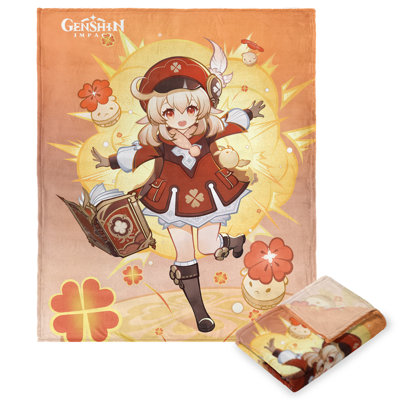 Genshin Impact Klee Touch Throw Blanket, fun, soft, warm, 50 x 70 inches