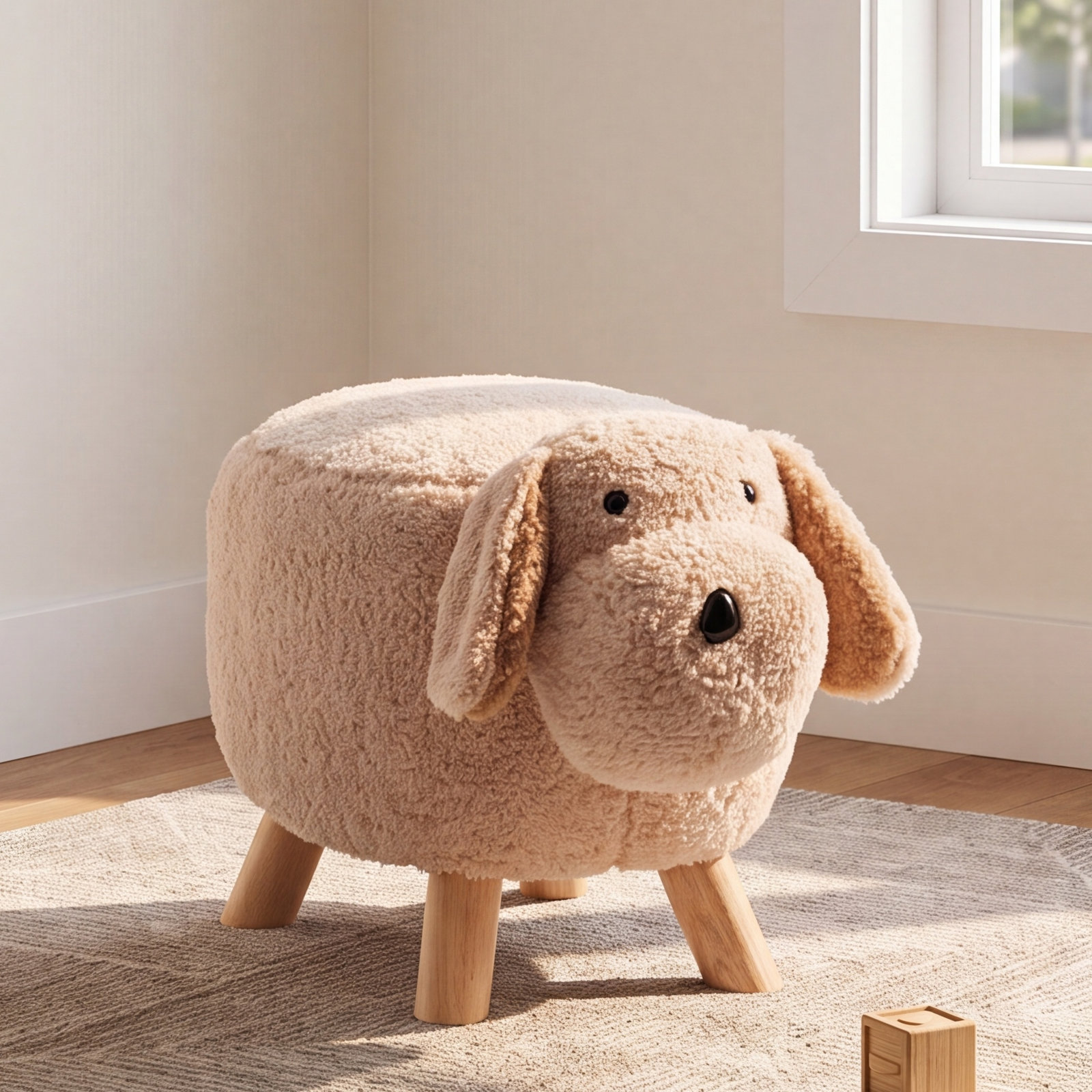 Hanneman Kids 14.5'' Novelty and Ottoman