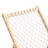 Set Of 2 Weaving Chair With Handwoven Rope