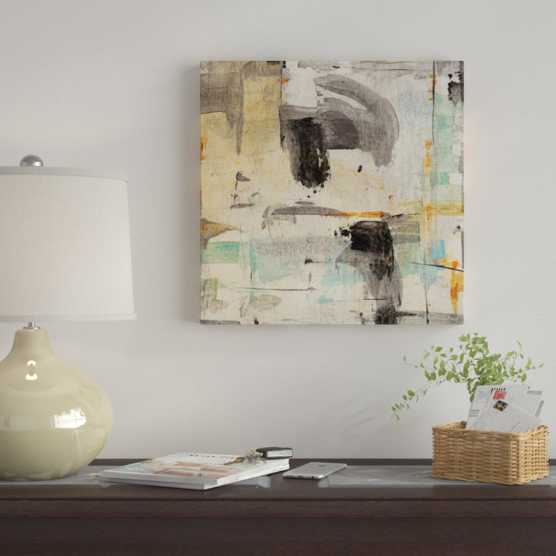 « imagination ii », impression sur toile, H 37 po x l 37 po x P 1,5 po, Toile tendue, Pas de tapis