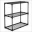 Support à 3 tablettes polyvalent pour divers besoins de rangement, améliorant l'organisation