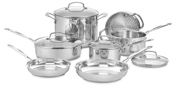 Cuisinart 11 Piece Stainless Steel Cookware Set