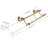 Towel Bar, Adjustable Double Towel Holder, Silver Crystal Bathroom Towel Racks Wall Mounted-122471673