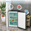 Congélateur vertical compact 3 pi3, argent-98728298