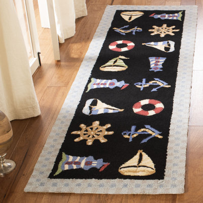 Jonsson Hand Hooked Wool Pile Rug