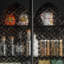 Black Solid + Manufactured Wood+Glass Display Cases