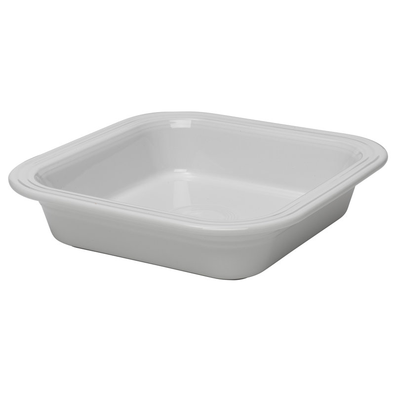 Fiesta Square 9x9 Inch Baker 2 Quart, White