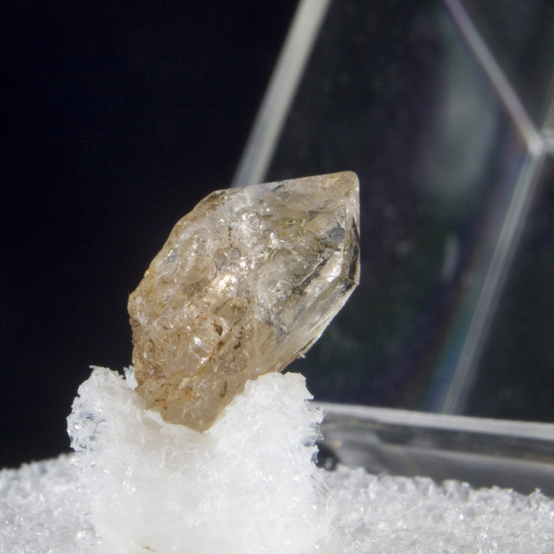 Pétrole inclus quartz. Santa Fe, Nouveau-Mexique, États-Unis