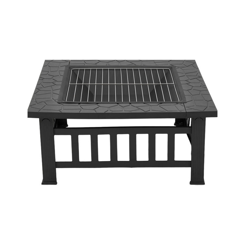 Rectangle Iron Charcoal Fire Pit