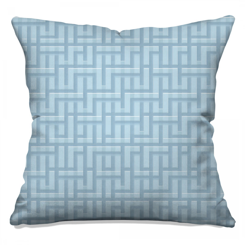 Coussins décoratifs Blue Maze, 26 x 26 pouces