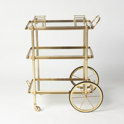 English Bar Cart And Tea Trolley by Signature III
