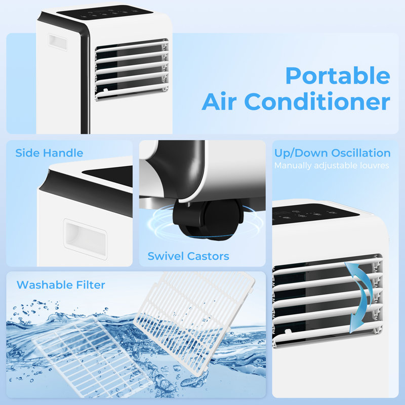 Portable Air Conditioner, 7000 BTUs