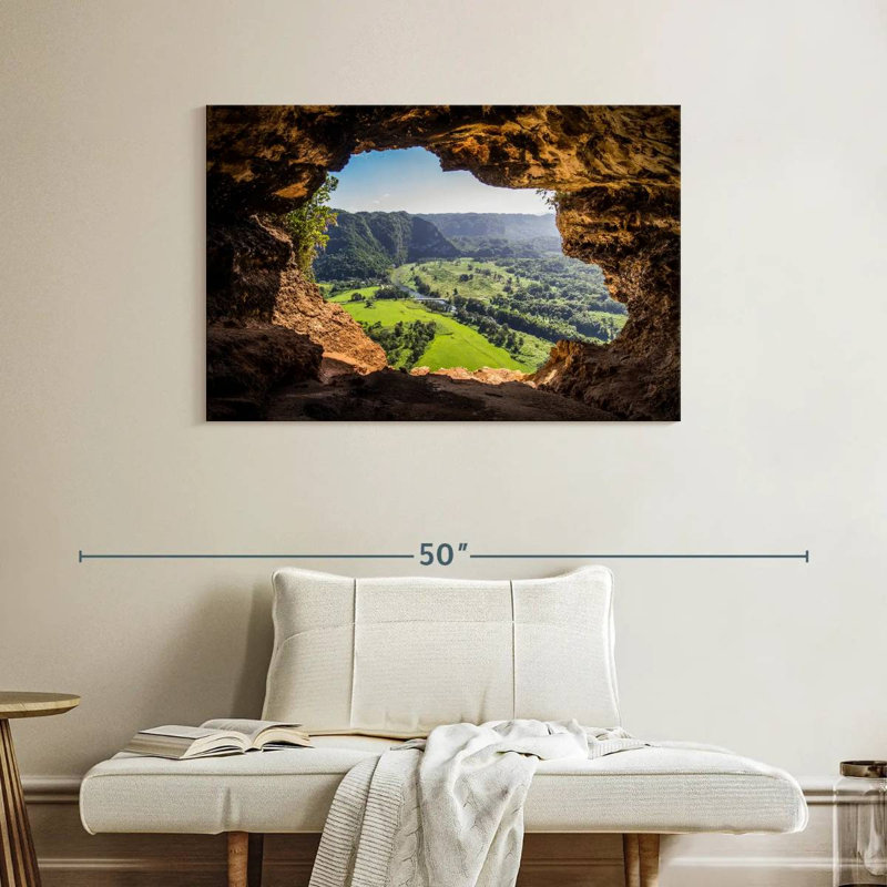 Alvord Cueva Ventana Cave, 26" H x 39" W