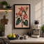 Study in Pink Botanical - Wrapped Canvas-928263207-928263209