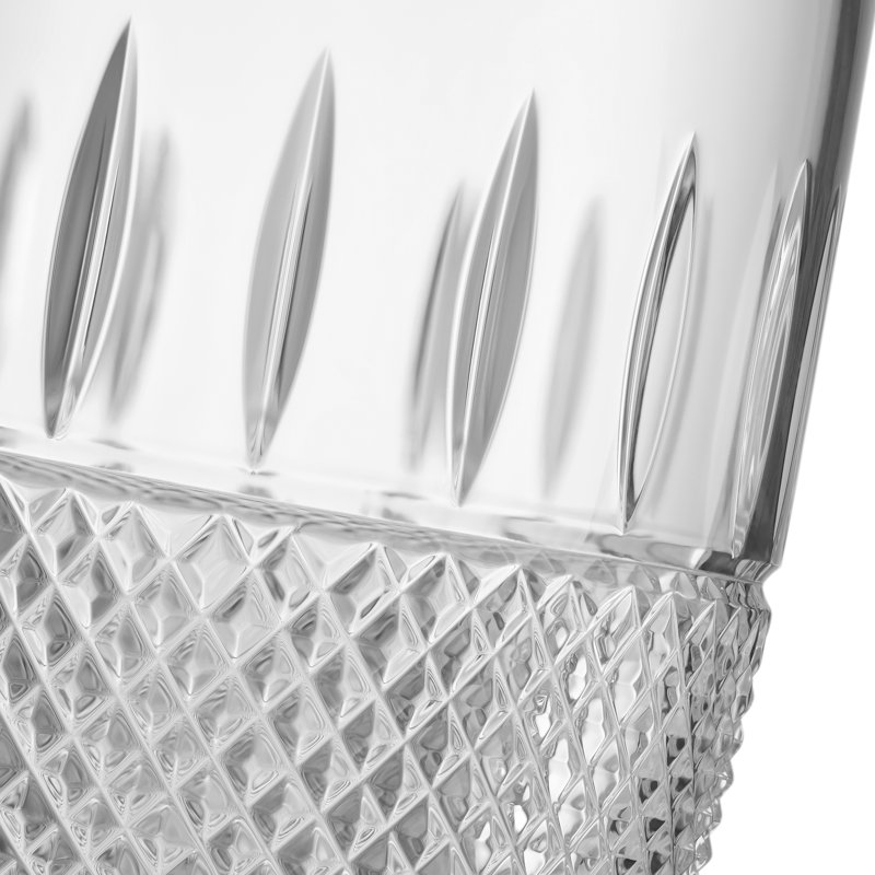  Irish Lace Mastercraft Vase, overall height- 12.1''
