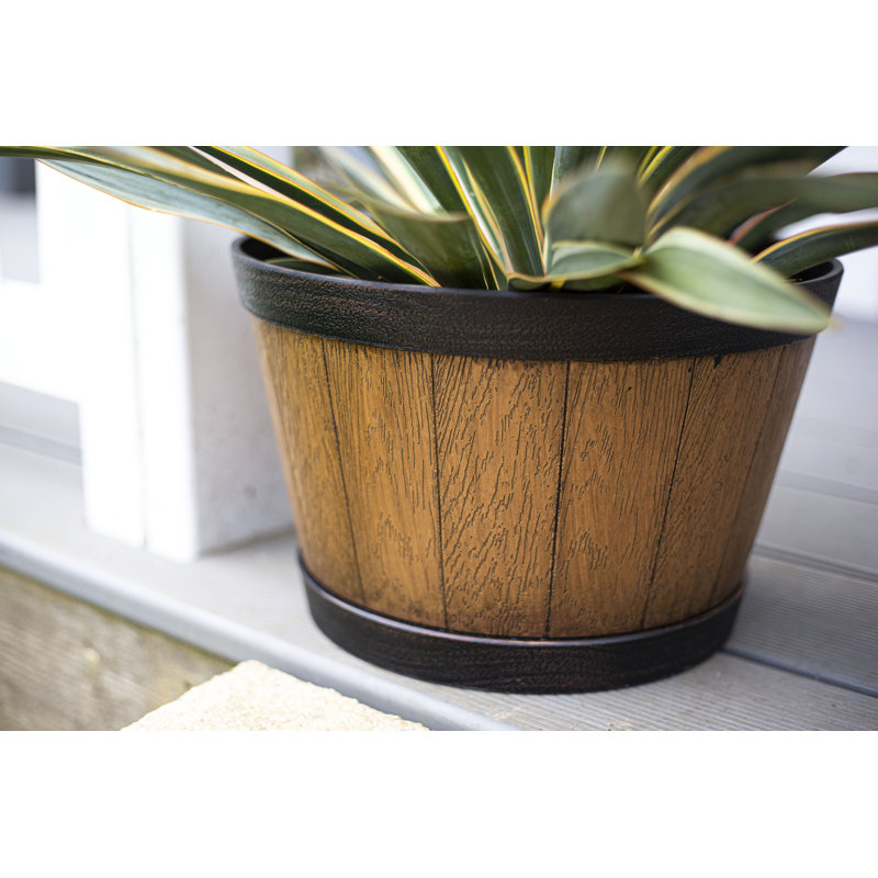 Oban Whiskey Barrel, Light Oak, 20cm H x 33cm W x 33cm D