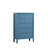 Daniel 5 Drawer Chest - Teal-1282116956