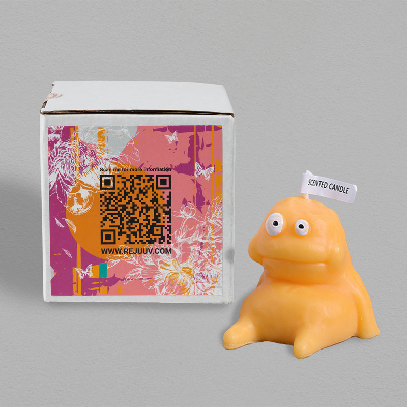 Bougie parfumée Mudman, Jaune
