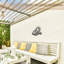 Décoration murale en métal Ocean Wave - Coastal Sun Beach