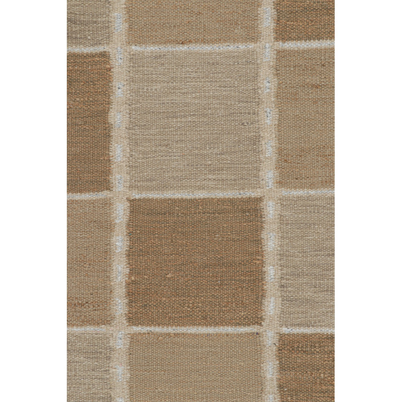 Scandinavian Wool Geometric Area Rug, Rectangle 10' x 14'