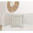 Appliqued Cotton Blend Throw Pillow
