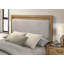 Ensemble de chambre à coucher de style transitionnel 4 pièces, lit tapissier à lumière DEL (sommier requis), table de chevet, commode et commode, finition bois naturel-1517389515-1517389508