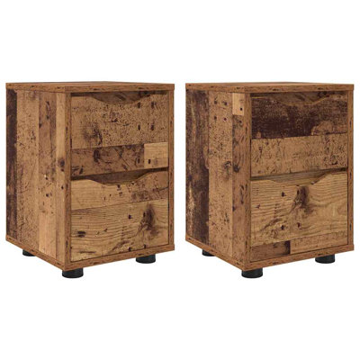 30.5cm W Manufactured Wood Bedside Table