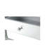 Jessee 120.5cm Glass Top Console Table