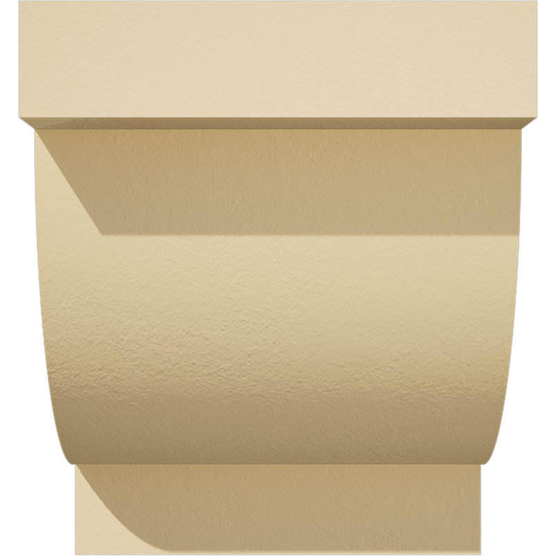 Alpine Signature Urethane Rafter Tail, Primed Tan, 6" H x 20" W x 5" D