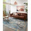 Tapis bleu Mayton-1078013739