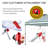 10 Ft. W x 10 Ft. D Metal Pop Up Canopy Tent with One Push Setup-100704047
