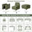 14 Seat Corduroy Convertible Modular Sectional Sofa With Storage, 12 Back Cushion 12 Throw Pillow-417269816