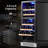 Yeego 15" Dual Zone Built-In Under Counter Wine Cooler, 28 Bottle Compressor Wine Refrigerator-125525976