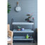 Présentoir à tablettes galvanisé 35 po x 12,5 po x 40 po Homestead