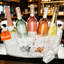 6.5L Clear Plastic Ice Cooler Tub with Ice Scoop, Portable Drinks Bucket for Wine, Beer, Juice, Champagne & Cocktails, Multipurpose Chiller Tub for Mimosa Bars, Home Parties & Indoor Bars, Dimensions 38 x 18 x 20 cm / 15 x 7 x 8 Inches