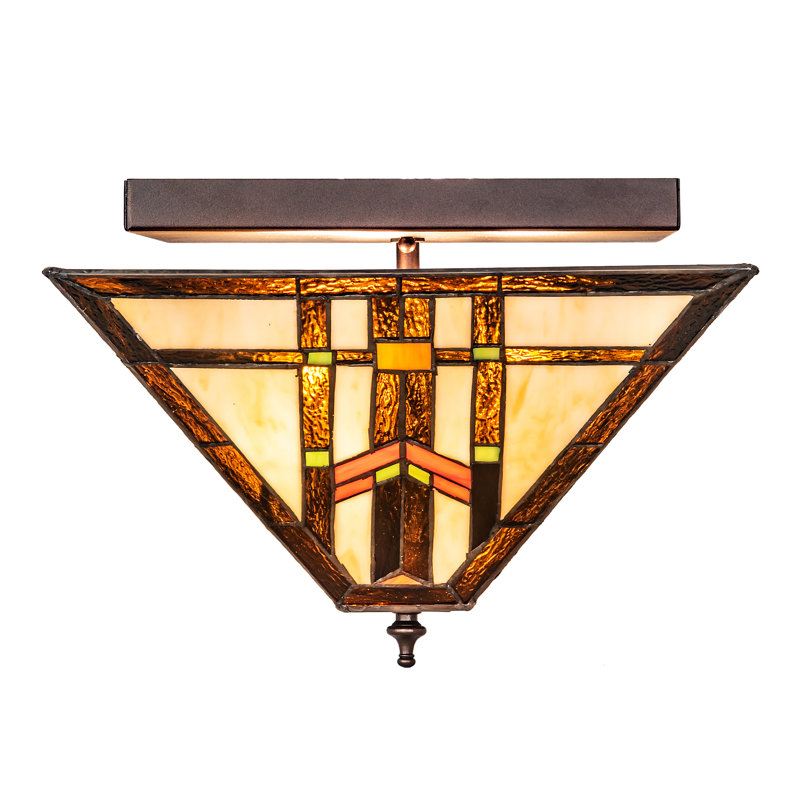 Prairie Wheat 3 - Light Flush Mount