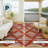 Machine Washable Indoor/Outdoor Chantille ACN2502 Southwest Rug-210537758-210537728