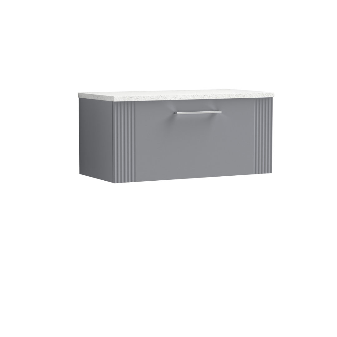 Deco 800mm Wall Hung Single Vanity Unit