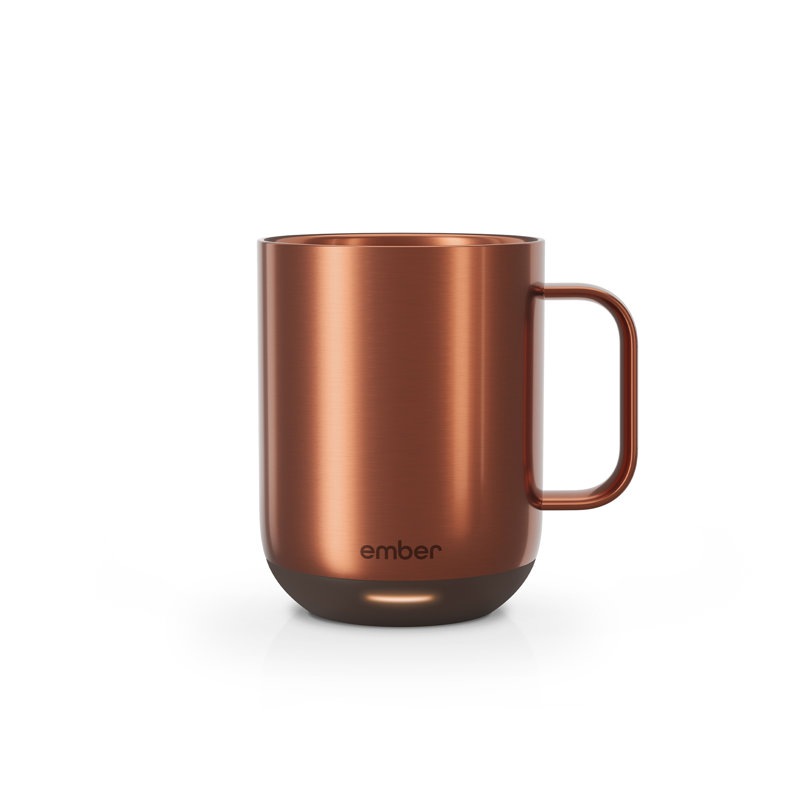 Ember Mug 2, Temperature Control Smart Mug, 10 Oz, Copper
