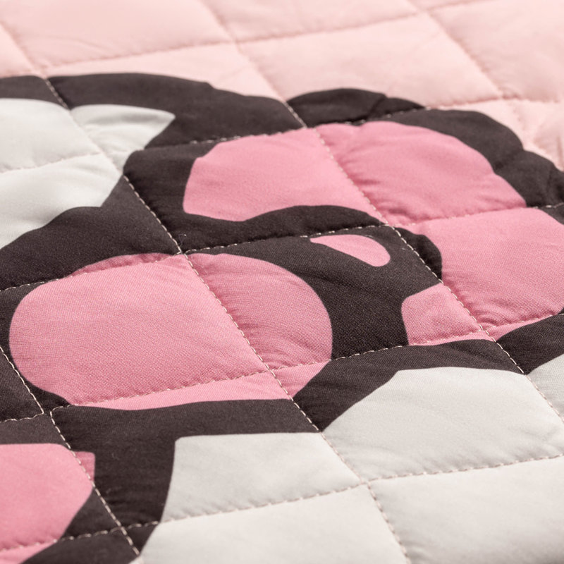 Ensemble de courtepointe et taie décorative Hello Kitty