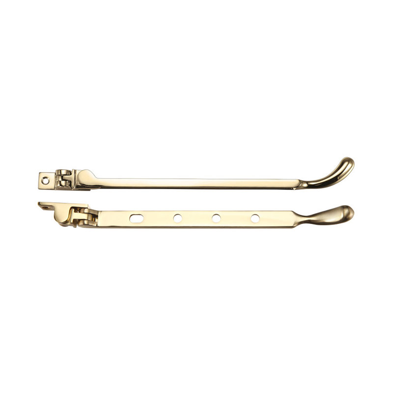 Bulb End Casement Stay, Brass