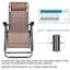 Fauteuil inclinable zéro gravité Alecto-972587668